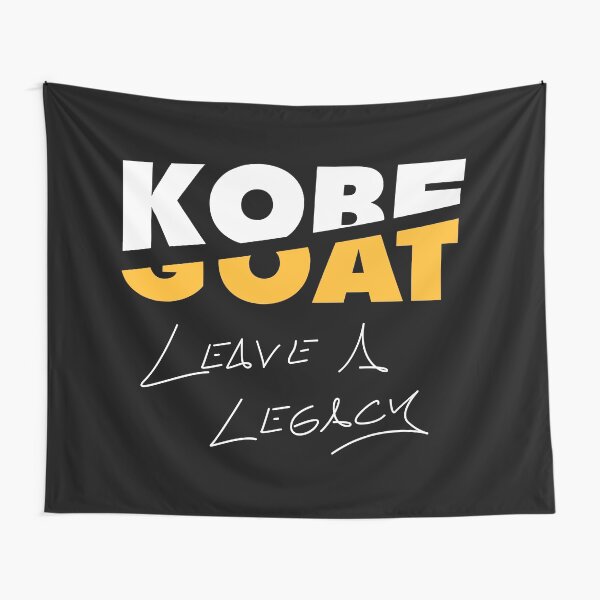 Kobe Goat Leave A Legacy Tapestry