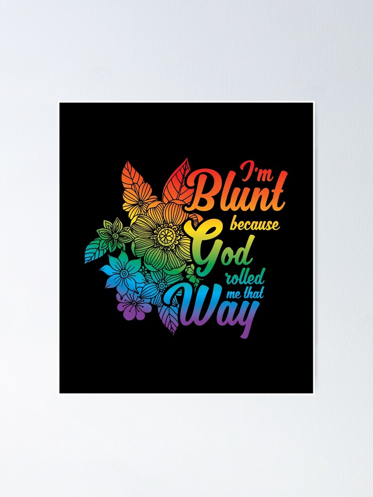 Lgbt Funny Rainbow Slogan Gay Lesbian Present Poster By Haselshirt