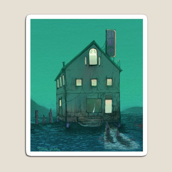 Boat House Magnet