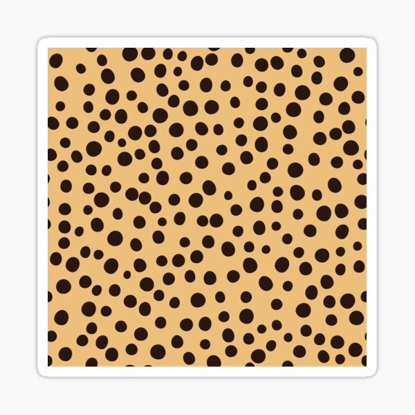 "Cheetah Spots " Sticker for Sale by Sivanov Redbubble