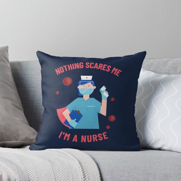 Item preview, Nothing Scares Me I'm A Nurse designed and sold by NikStore.