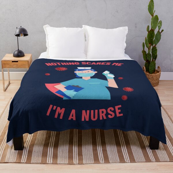 Item preview, Nothing Scares Me I'm A Nurse designed and sold by NikStore.