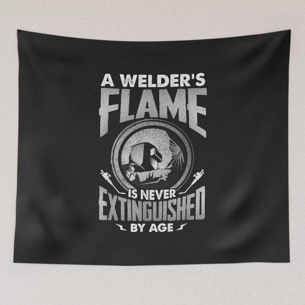 Item preview, Welders Flame Never Extinguished By Age designed and sold by GeniusDesignArt.