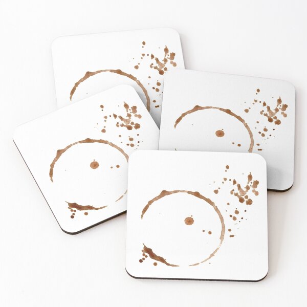 Item preview, messy coffee stain designed and sold by Nora Branning.