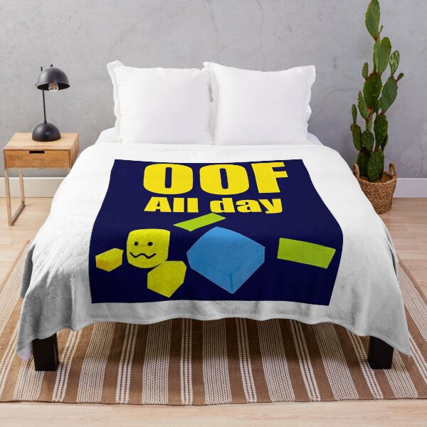 OOF Sound - Roblox Fleece Blanket