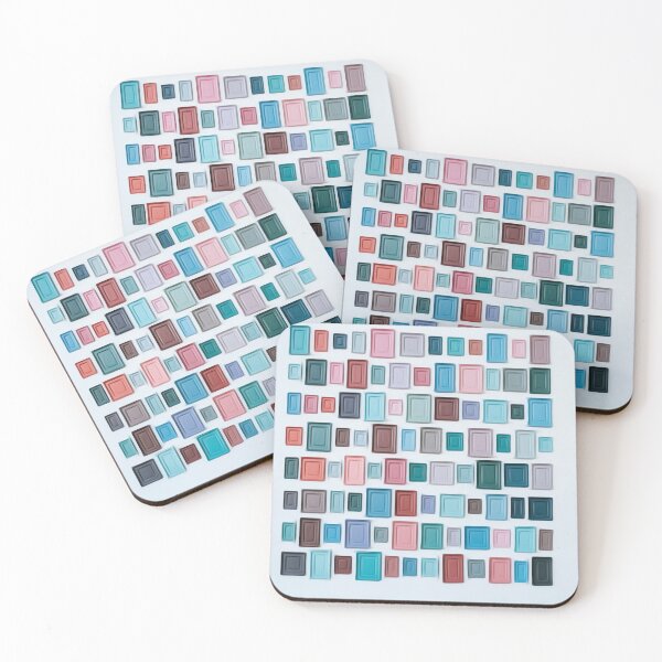 Item preview, Colorful doors - door pattern designed and sold by Gordon Nelson.