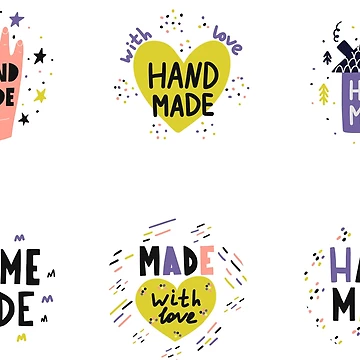 Artwork thumbnail, Hand Made Sticker Pck by PatternSquare