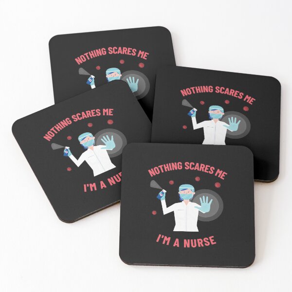 Item preview, Nothing Scares Me I'm A Nurse designed and sold by NikStore.