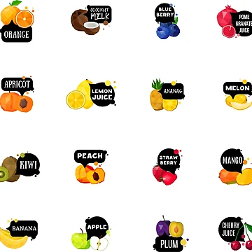 Artwork thumbnail, Jam Labels - Sticker Pack by PatternSquare