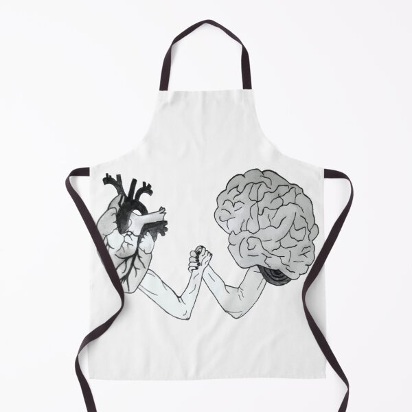 Item preview, Heart VS Brain Pencil Sketch designed and sold by Sam-DesignMart.