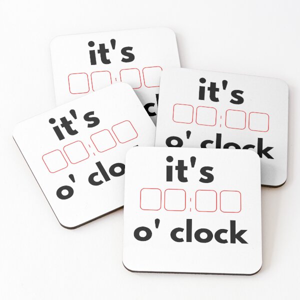 Item preview,   it's zero o' clock designed and sold by Bubblegirl17.