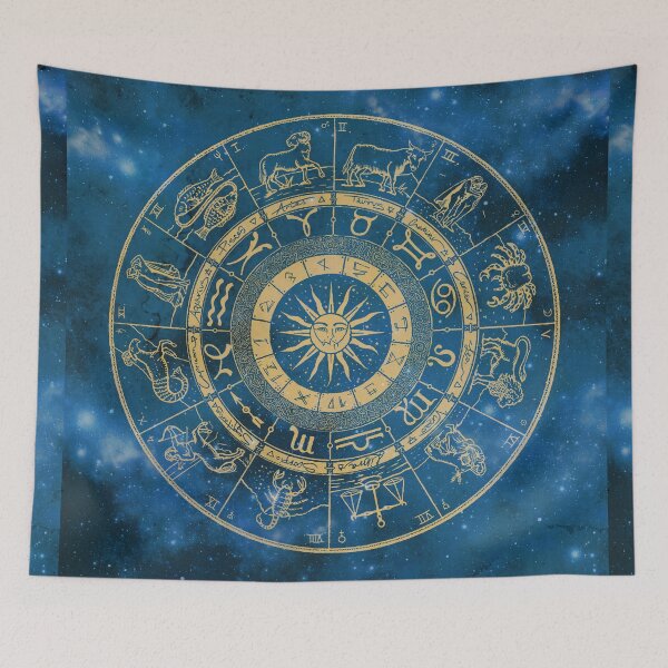 Item preview, Hand Drawn Zodiac Chart | Galaxy designed and sold by Daniel Watts.