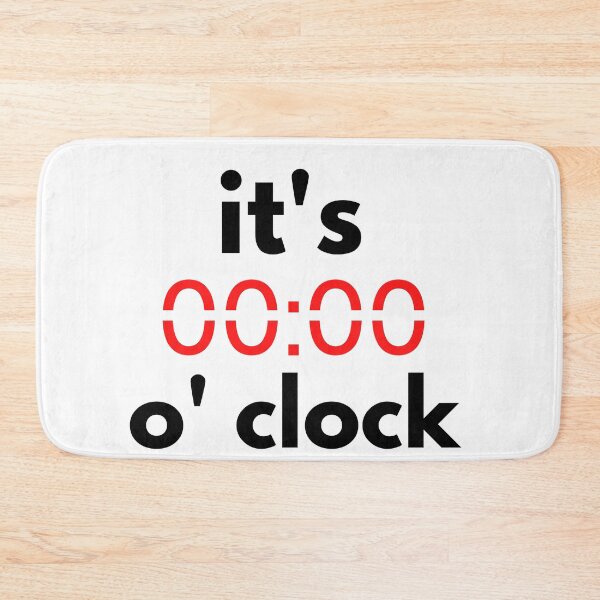 Item preview,    it's zero o' clock designed and sold by Bubblegirl17.