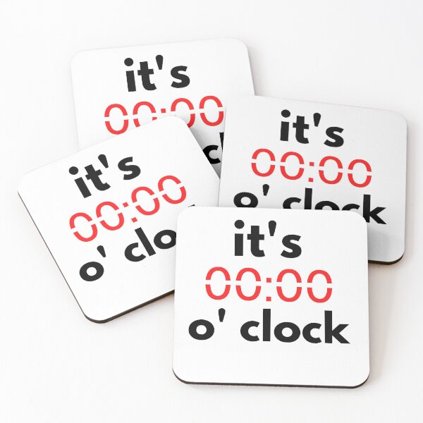 Item preview,    it's zero o' clock designed and sold by Bubblegirl17.