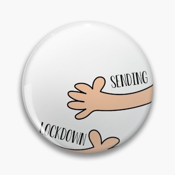 Item preview, Lockdown 2020 - enviando abrazos de lockdown designed and sold by Bella's Merch.