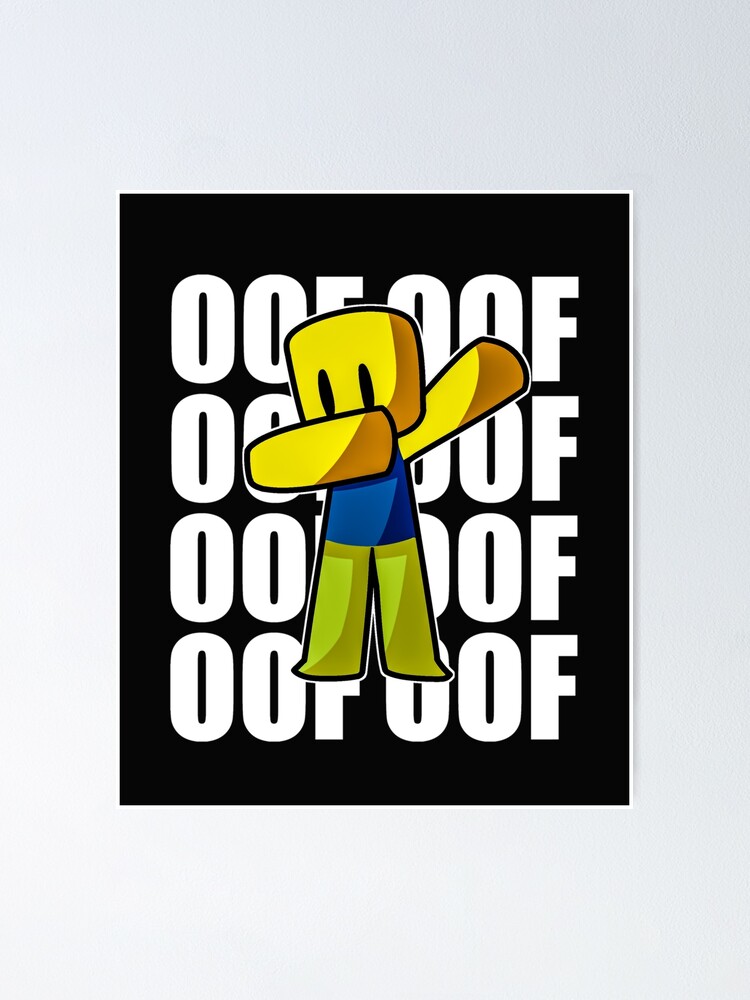 Cute Gaming Noob - OOF Meme Dabbing Dab Hand Drawn Noob Gamer | Magnet