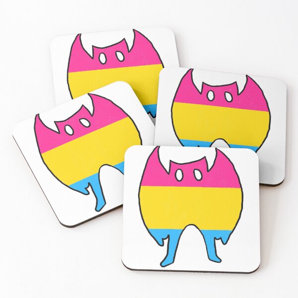 Item preview, Mothman pan pride (white background)  designed and sold by Alex Tal.