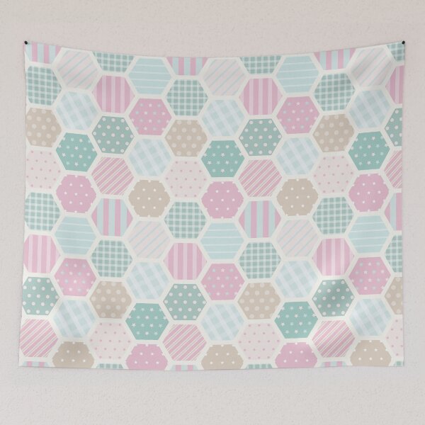 Item preview, Hexagon Pattern designed and sold by PatternSquare.