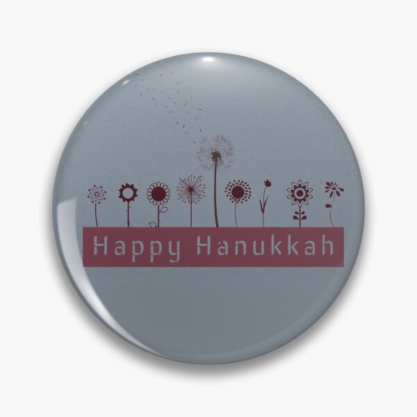 Item preview, Hanukkah Flowers designed and sold by flickertoaflame.