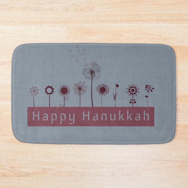 Item preview, Hanukkah Flowers designed and sold by flickertoaflame.