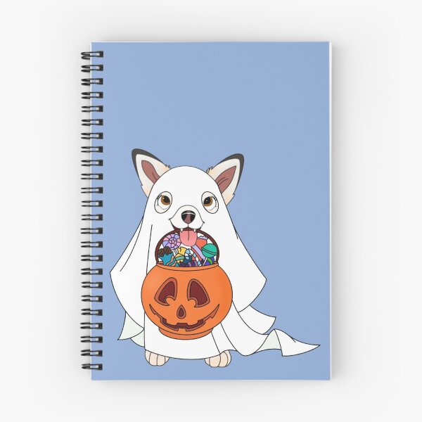 Item preview, Cartoony Ghost Pup Design designed and sold by pawtraitdreams.