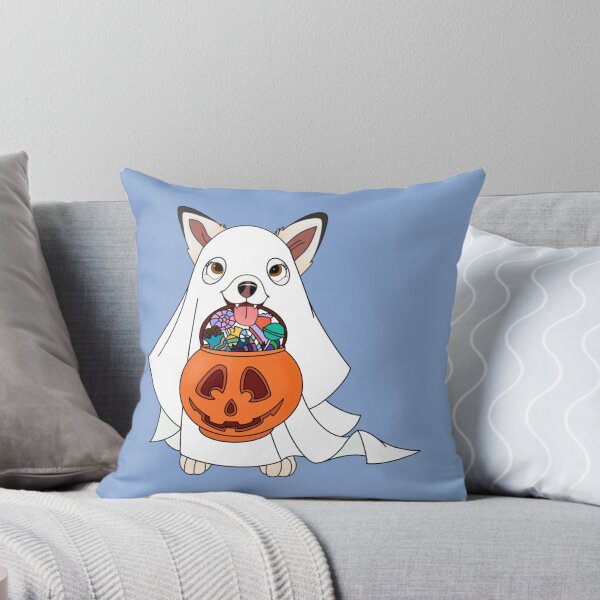 Item preview, Cartoony Ghost Pup Design designed and sold by pawtraitdreams.