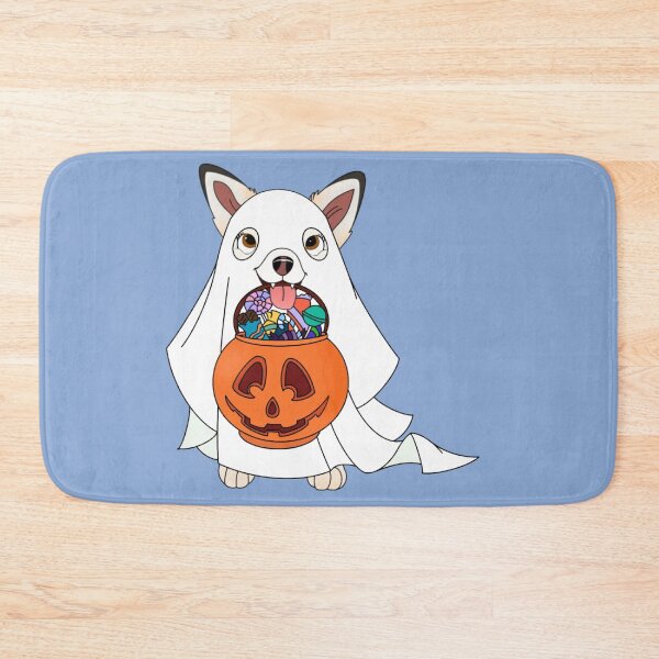 Item preview, Cartoony Ghost Pup Design designed and sold by pawtraitdreams.
