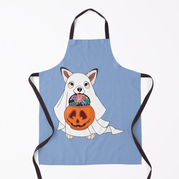 Item preview, Cartoony Ghost Pup Design designed and sold by pawtraitdreams.