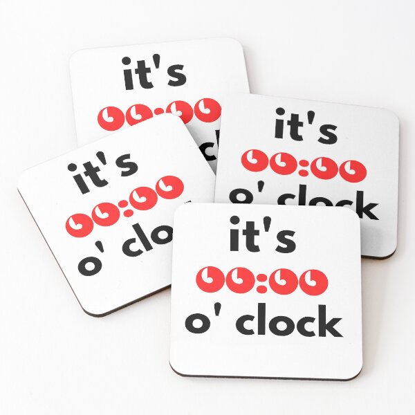 Item preview,    it's zero o' clock designed and sold by Bubblegirl17.