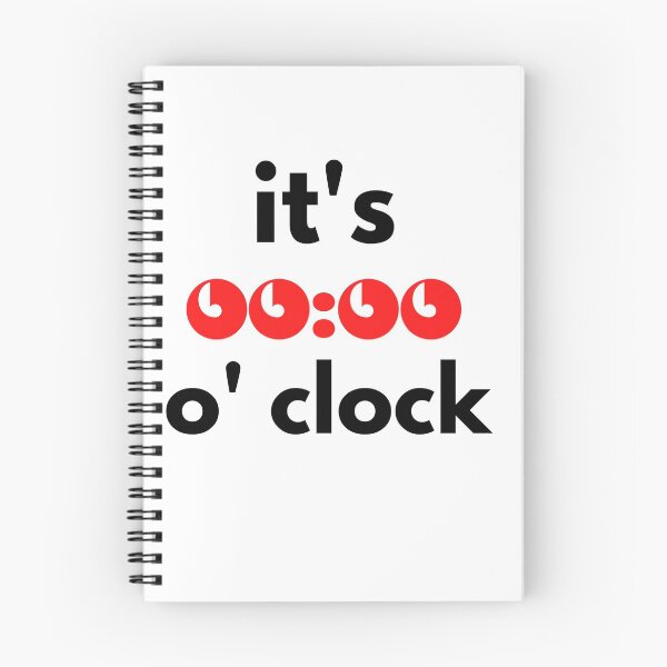 Item preview,    it's zero o' clock designed and sold by Bubblegirl17.