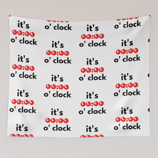 Item preview,    it's zero o' clock designed and sold by Bubblegirl17.