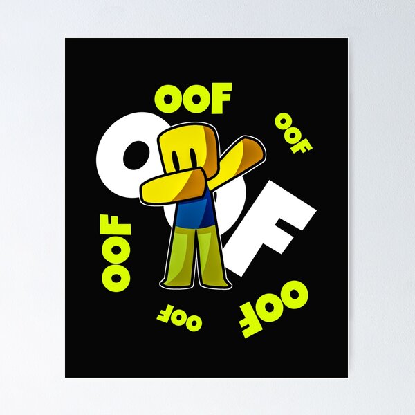 Cute Gaming Noob - OOF Meme Dabbing Dab Hand Drawn Noob Gamer | Sticker