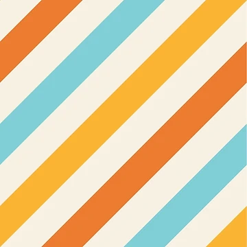 Artwork thumbnail, Retro Stripe Pattern by PatternSquare