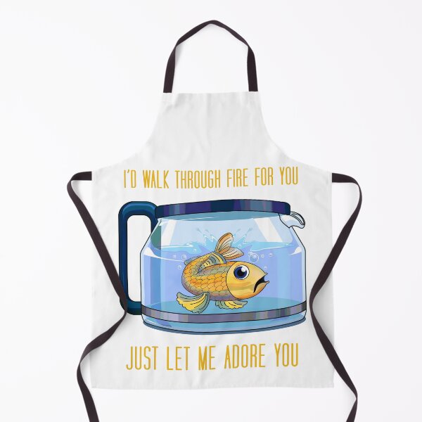 Item preview, Just let me adore you, fish inside coffee pot designed and sold by Jaime Brash.