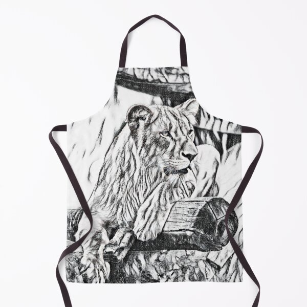 Item preview, Lioness Sketch Design designed and sold by The Merch.
