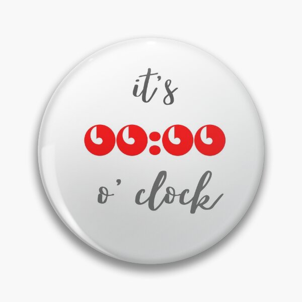 Item preview,   it's zero o' clock designed and sold by Bubblegirl17.