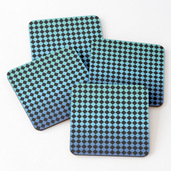Item preview, Pop Blue | Cool Colored Checkerd pattern designed and sold by Masayakana.