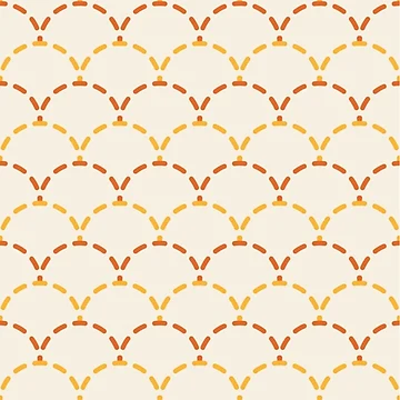 Artwork thumbnail, Retro Wave Pattern by PatternSquare