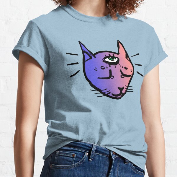 Nyan Cat Watercolor Women's T-Shirt by Olga Shvartsur - Pixels Merch