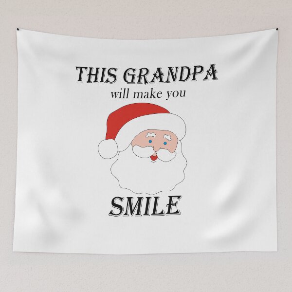 Item preview, ask me to make you smile grandpa designed and sold by krypton4shirt.