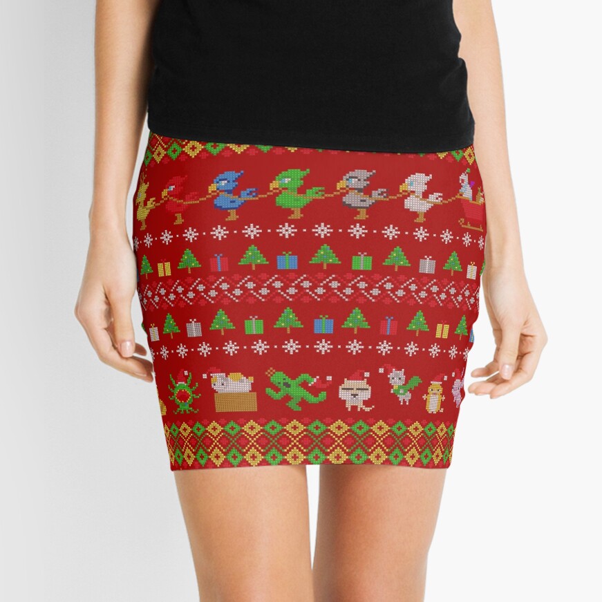 Ugly christmas sweater on sale skirt