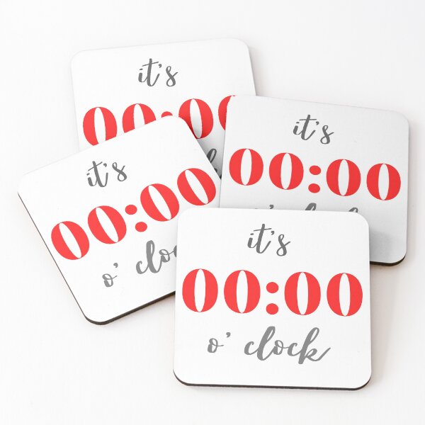 Item preview,   it's zero o' clock designed and sold by Bubblegirl17.