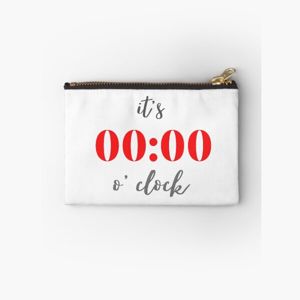 Item preview,   it's zero o' clock designed and sold by Bubblegirl17.