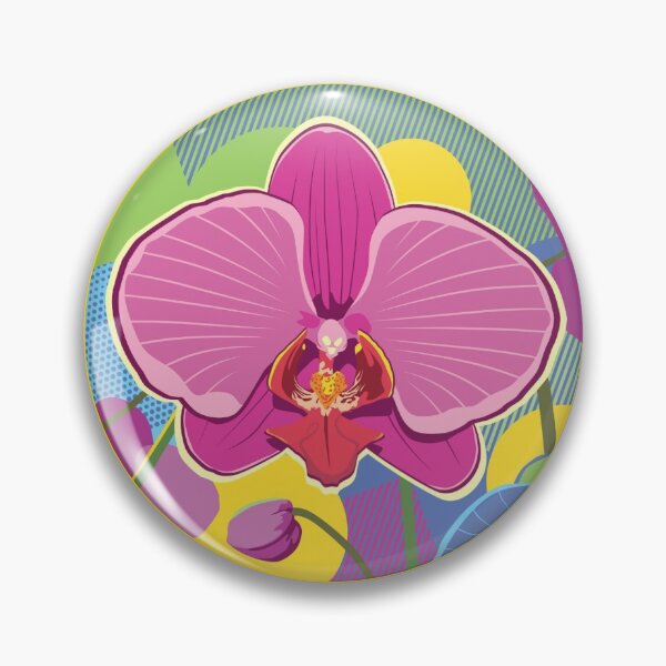 Artikelvorschau, Orchideen-Pop-Art entworfen und verkauft von OrchidGiftShop.