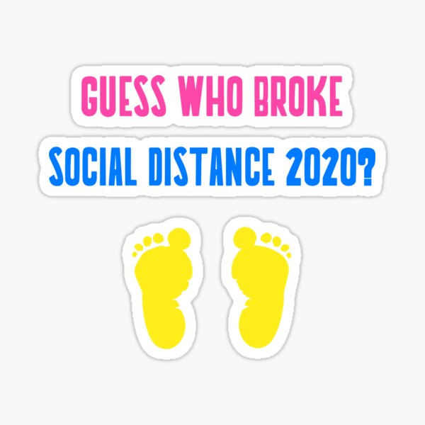 Item preview, Guess who broke social distance 2020? designed and sold by ProudLatinx.