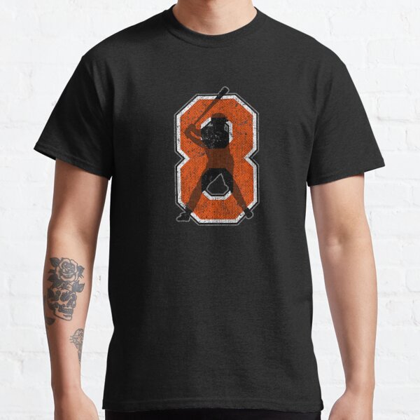 Custom New York Mets Men's Orange RBI T-Shirt 