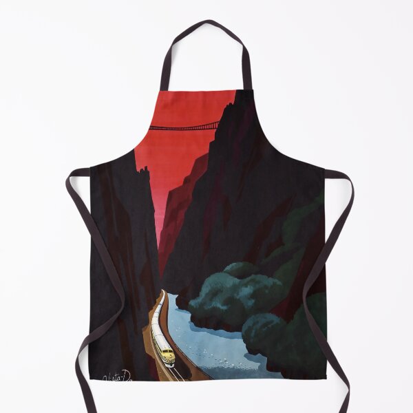 Item preview, Rio Grande retro poster designed and sold by CorasPosters.