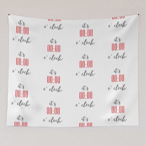 Item preview,   it's zero o' clock designed and sold by Bubblegirl17.