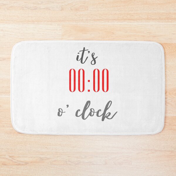 Item preview,   it's zero o' clock designed and sold by Bubblegirl17.