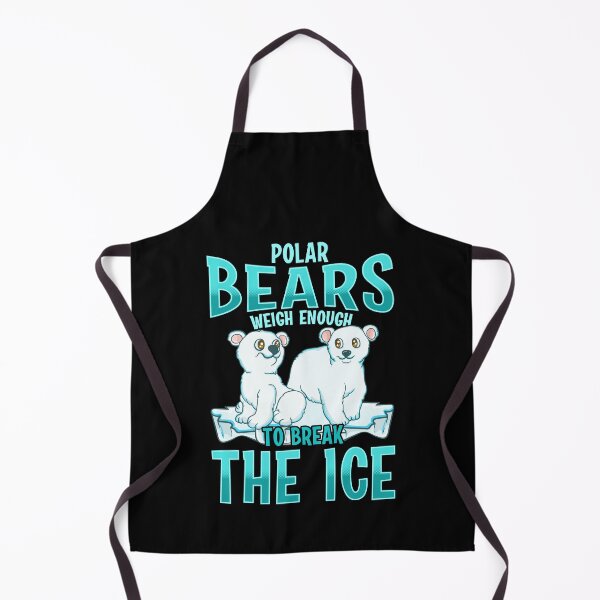 Item preview, Funny Polar Bears Weigh Enough To Break The Ice designed and sold by perfectpresents.